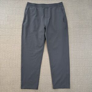 Public Rec Pants Men 38x30 (35x28) Blue Gamechanger Rec Sweatpant Stretch Casual